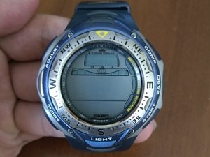 Casio pathfinder sale battery replacement