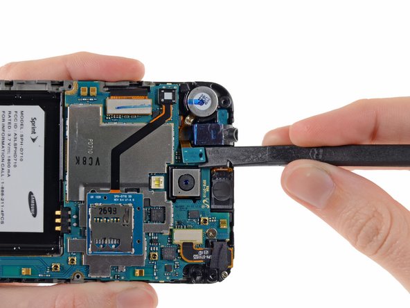 Samsung Epic 4G Touch Front Facing Camera/Earpiece Speaker Assembly Replacement, Headphone Jack/Vibrator Connector: crwdns2935265:014crwdnd2935265:02crwdnd2935265:02crwdne2935265:0