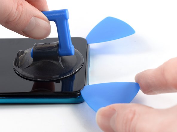 Xiaomi Redmi Note 9S Screen Replacement, Slice the adhesive: step 20, image 2 of 2