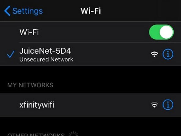 Getting WiFi working, Setting up the WiFi network: crwdns2935265:03crwdnd2935265:02crwdnd2935265:03crwdne2935265:0