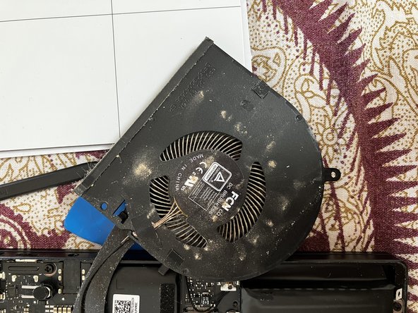 Razer Blade 15 (2022) Fan and Heatsink Replacement, Clean the fan: crwdns2935265:06crwdnd2935265:02crwdnd2935265:03crwdne2935265:0