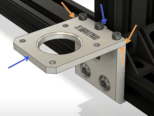 3. Z Axis/Bed Frame, Stepper Mount: crwdns2935265:03crwdnd2935265:02crwdnd2935265:03crwdne2935265:0