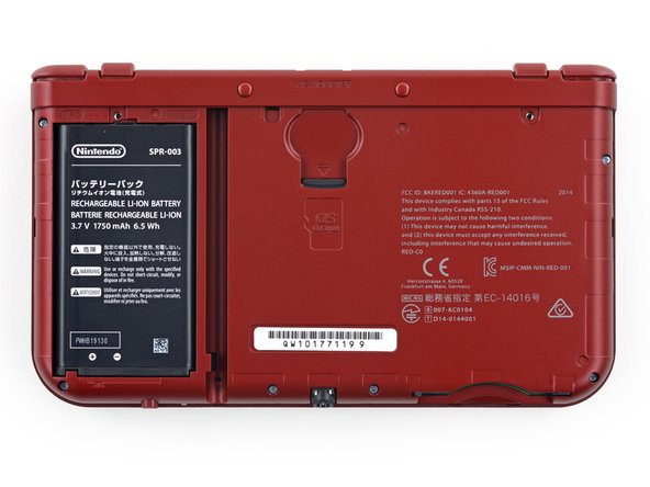 任天堂3DS XL 2015 拆解- iFixit