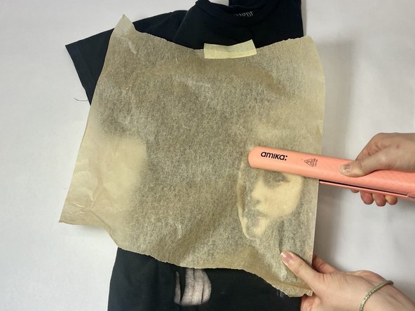 How to Restore Cracked Printed Lettering or Image on Clothing: step 5, image 2 of 3