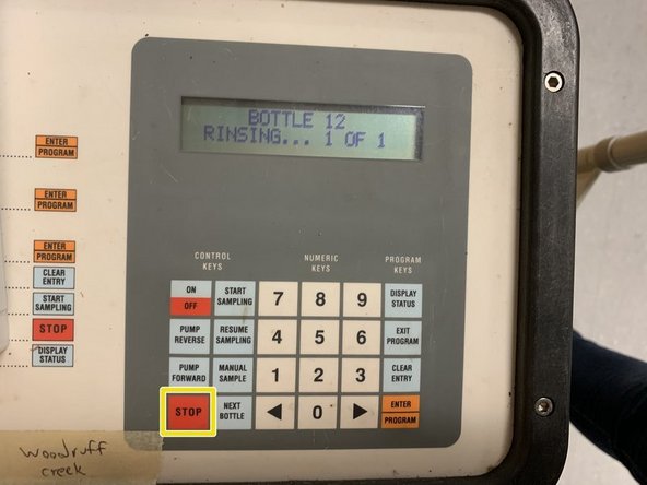 Autosampler Node Troubleshooting (For New & Old Versions), Triggering autosampler with node battery: crwdns2935265:014crwdnd2935265:02crwdnd2935265:02crwdne2935265:0