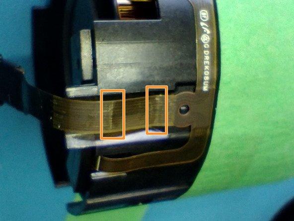 Samsung NX 50-150 f/2.8 S Lens - Focus Cable Repair, Cable Analysis: crwdns2935265:030crwdnd2935265:03crwdnd2935265:03crwdne2935265:0