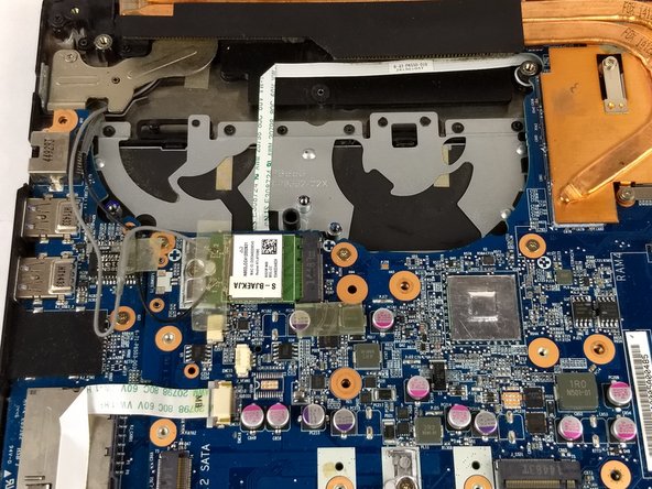 Hasee Z7M-i78172D1 Graphic Card Fan Replacement: step 5, image 2 of 2