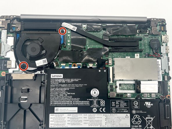 Lenovo ThinkBook 14-IIL Trackpad Replacement, Fan: step 7, image 1 of 1
