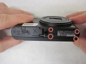 Sony Cybershot dsc wx350 Stuck Lens Fix - YouTube
