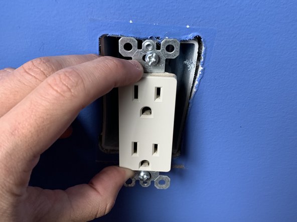 Electrical Outlet Replacement: step 8, image 1 of 1