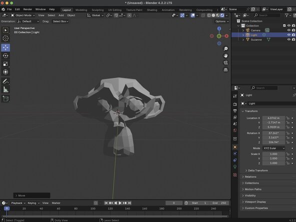 Getting Started with Blender, Viewpoint Shading: crwdns2935265:08crwdnd2935265:03crwdnd2935265:03crwdne2935265:0