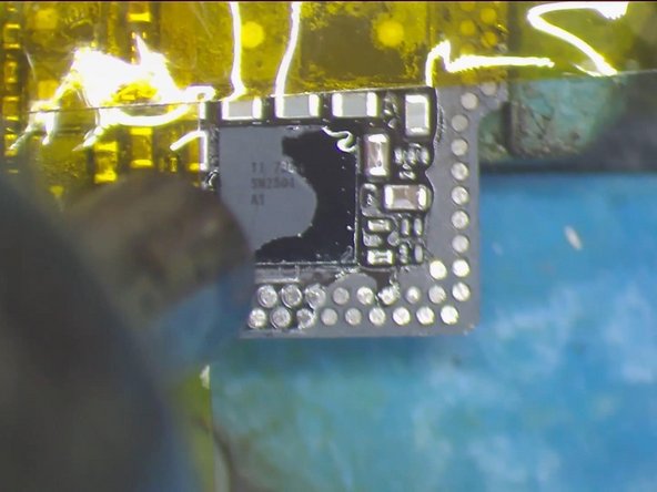 Repair tricks for desoldering & soldering of iPhone X charging IC