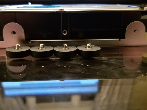 Seagate Backup Plus Hub Teardown, Remove the mounting screws: crwdns2935265:011crwdnd2935265:02crwdnd2935265:02crwdne2935265:0