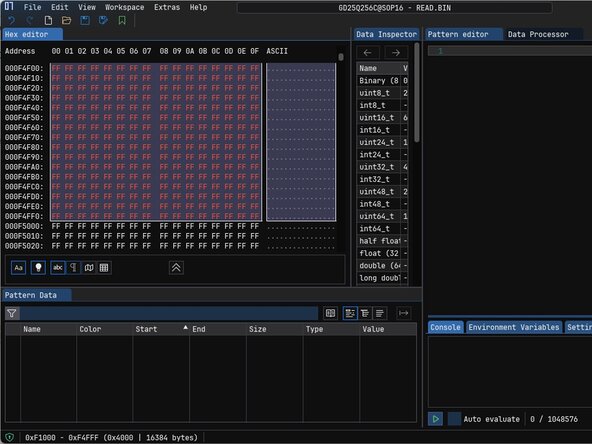 Dell latitude 7420 BIOS Admin Password Reset, Save your change into a new file: crwdns2935265:010crwdnd2935265:01crwdnd2935265:02crwdne2935265:0