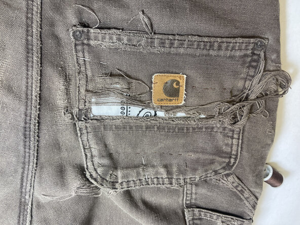 How to Patch Back Pants Pocket: 步骤 7 中的图像 3，3