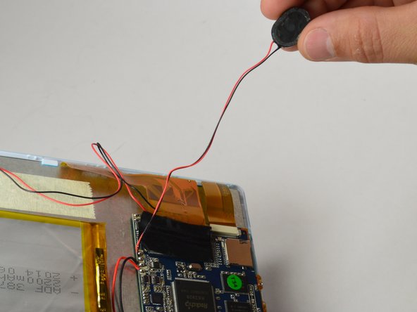 Chromo Inc. T2 Internal Speaker Replacement, Removing the Tape: crwdns2935265:03crwdnd2935265:03crwdnd2935265:03crwdne2935265:0