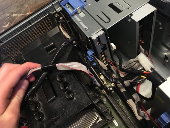 Dell Optiplex GX620 Front panel Replacement, Unplug your floppy drive.: step 5, image 3 of 3