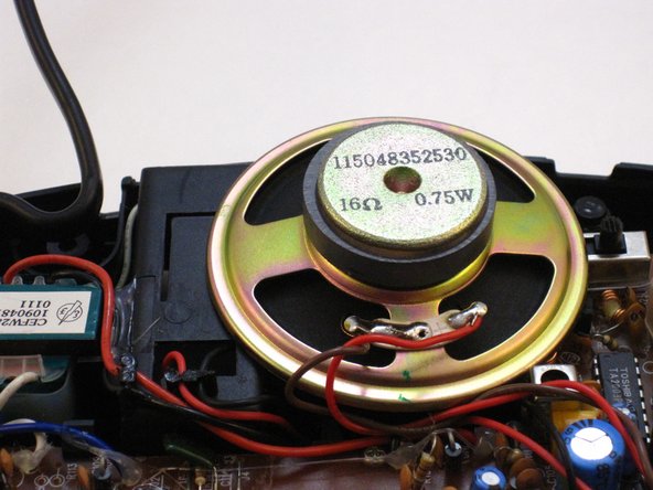 GE 7-4836B Alarm Clock AM-FM Radio Speaker Replacement, Speaker: crwdns2935265:06crwdnd2935265:02crwdnd2935265:02crwdne2935265:0