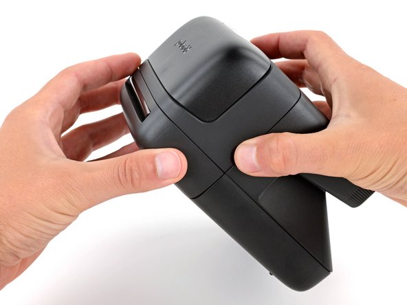 How to Clean the Rollers in Your Polaroid Flip Camera, Open the film door: crwdns2935265:02crwdnd2935265:02crwdnd2935265:03crwdne2935265:0