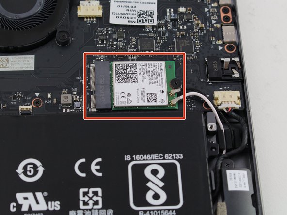Lenovo Yoga C930-13IKB Wi-Fi Card Replacement, Wi-Fi Card: crwdns2935265:04crwdnd2935265:02crwdnd2935265:02crwdne2935265:0
