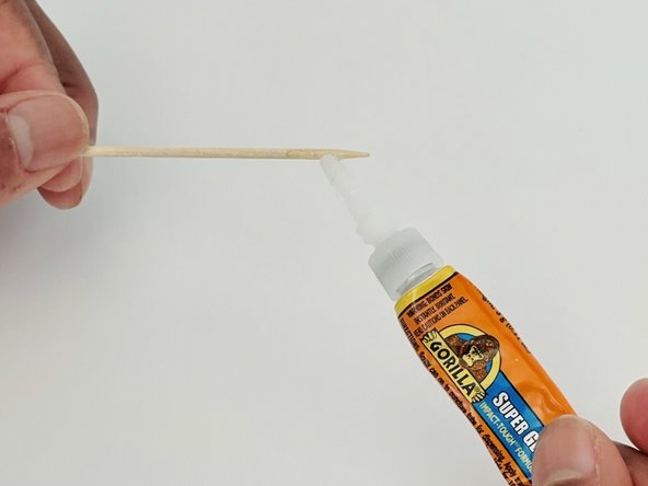 How to Fix a Broken Temple Arm of Gaoye Blue Light Eyeglasses: step 3, image 2 of 2