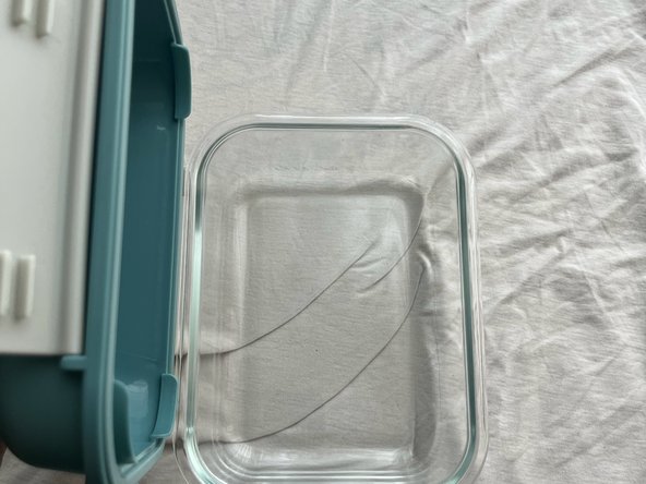 Fast Fix rubber in the President's Choice Glass Bento Lunch Kit Replacement: step 6, image 1 of 2