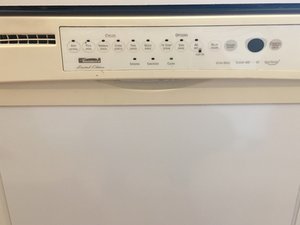 Kenmore ultra best sale wash control panel