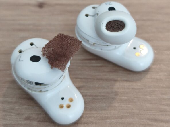 Bose QuietComfort Earbuds II Kopfhörer reinigen, Vor neuer Verschmutzung schützen: Schritt 6, Bild 2 von 2