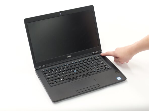 Dell Latitude 5490 RAM Replacement, Removing Back Panel and Disconnecting Battery: step 1, image 1 of 3