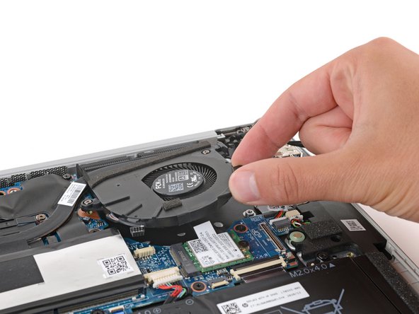 HP EliteBook 845 G8 Fan Replacement, Remove the fan: crwdns2935265:015crwdnd2935265:02crwdnd2935265:03crwdne2935265:0
