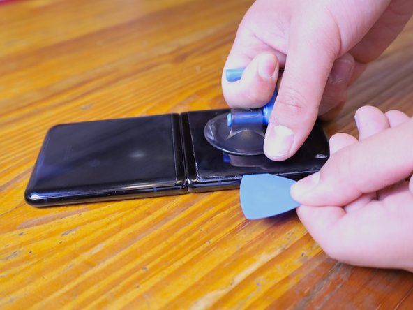 Samsung Galaxy Z Flip Top Glass Replacement