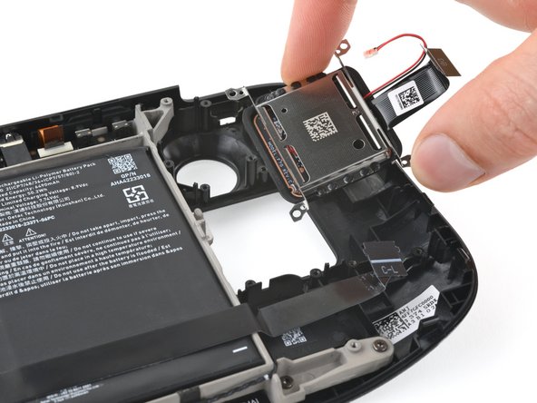 Steam Deck OLED Front Shell Replacement, Remove the left touchpad: crwdns2935265:072crwdnd2935265:02crwdnd2935265:03crwdne2935265:0