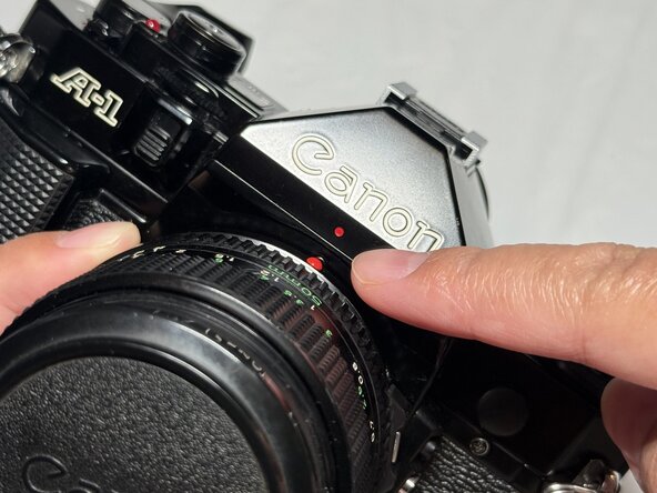 Canon A-1 Light Seal Replacement: crwdns2935265:03crwdnd2935265:02crwdnd2935265:03crwdne2935265:0