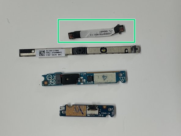 Lenovo Ideapad C340-API or Flex 14-API webcam repair, Tinkering and reseating: crwdns2935265:012crwdnd2935265:02crwdnd2935265:03crwdne2935265:0