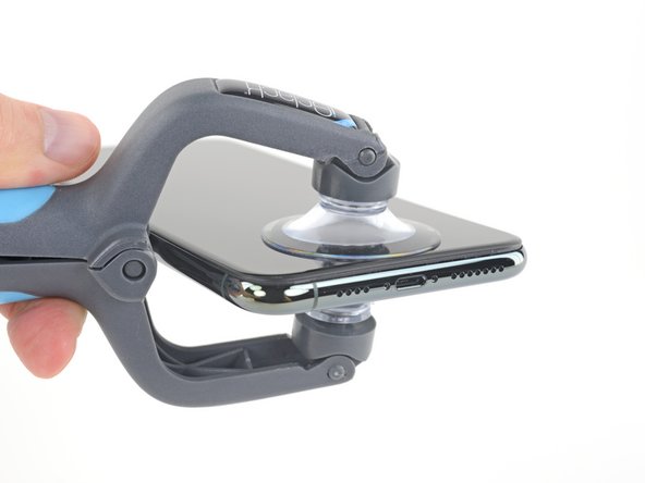 Don't try to completely separate the screen; a small opening along the bottom edge is all you need.