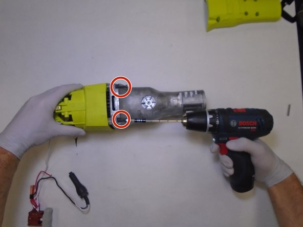 Ryobi RJ1861V Motor Housing Replacement: crwdns2935265:04crwdnd2935265:02crwdnd2935265:02crwdne2935265:0