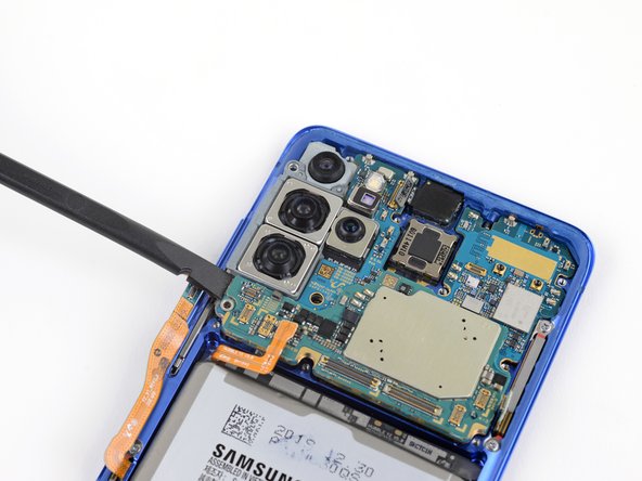 Samsung Galaxy S20+ Screen and Battery Assembly Replacement, Remove the motherboard assembly: crwdns2935265:042crwdnd2935265:02crwdnd2935265:03crwdne2935265:0