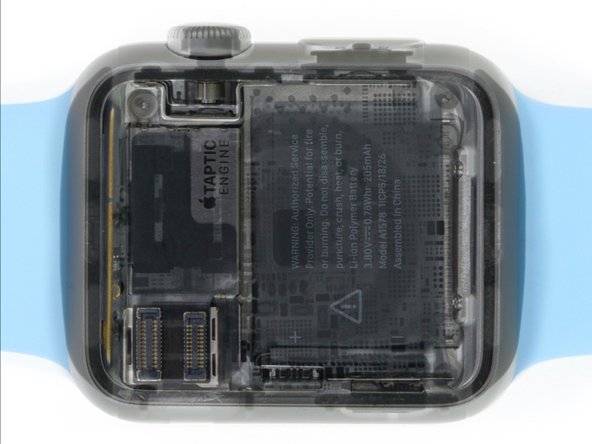 Apple Watch X-ray Teardown: crwdns2935265:02crwdnd2935265:01crwdnd2935265:03crwdne2935265:0