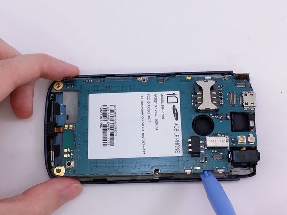 Samsung Exhibit II 4G Display Assembly Replacement, Motherboard: crwdns2935265:015crwdnd2935265:03crwdnd2935265:03crwdne2935265:0