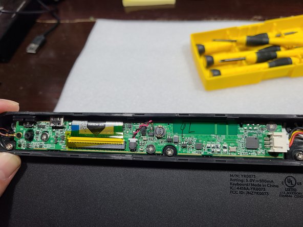 Logitech MX Keys Mod for backlight all time on: 手順 3、 3の画像 3