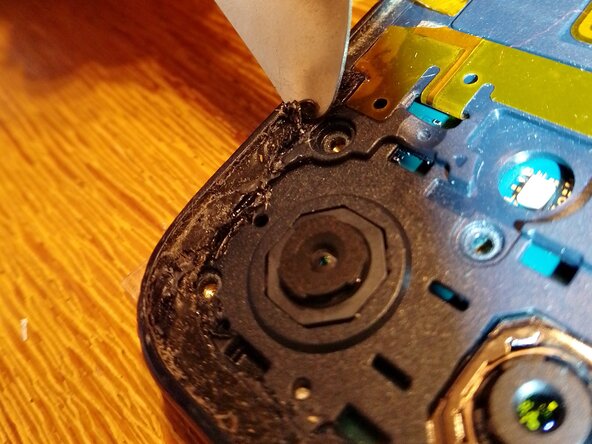 Samsung Galaxy A16 5G Display Replacement, Fasten frame to display component: step 15, image 1 of 3