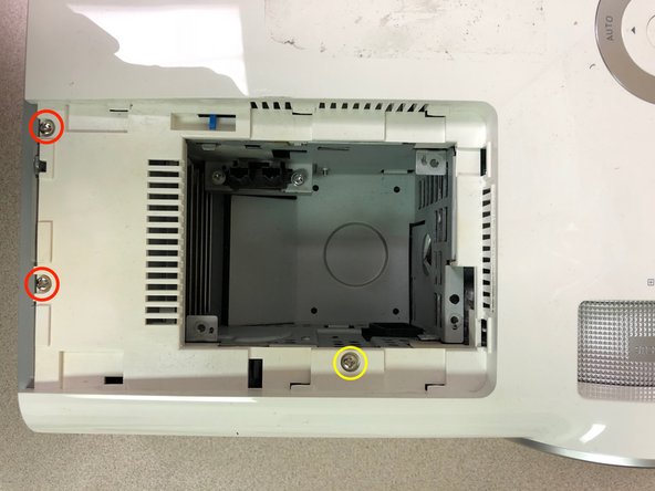 Projector - Vivitek D855ST DMD Chip Board Replacement, Remove the housing: crwdns2935265:02crwdnd2935265:02crwdnd2935265:02crwdne2935265:0