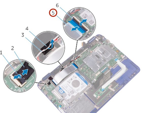 Dell Inspiron 11 3179 Display Assembly Replacement, Open the Latch: crwdns2935265:00crwdnd2935265:01crwdnd2935265:01crwdne2935265:0
