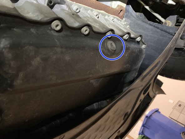 2011-2018 VW Jetta Oil & Filter Replacement, Prepare to drain the oil: step 4, image 2 of 3