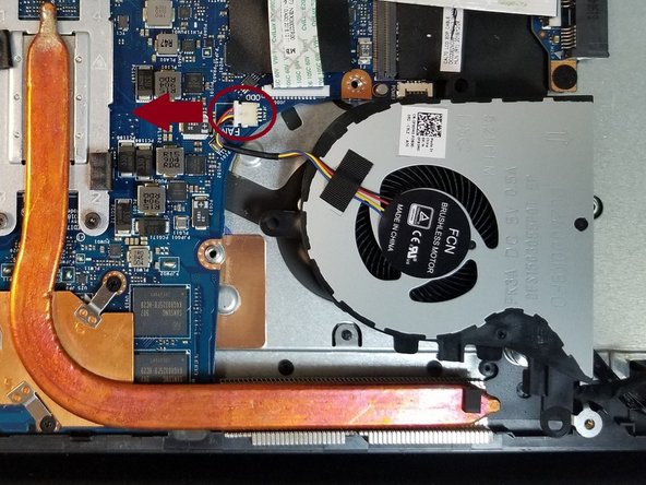 Dell Inspirion 5770 CPU Fan Replacement, Replacing the CPU Fan: crwdns2935265:05crwdnd2935265:03crwdnd2935265:03crwdne2935265:0