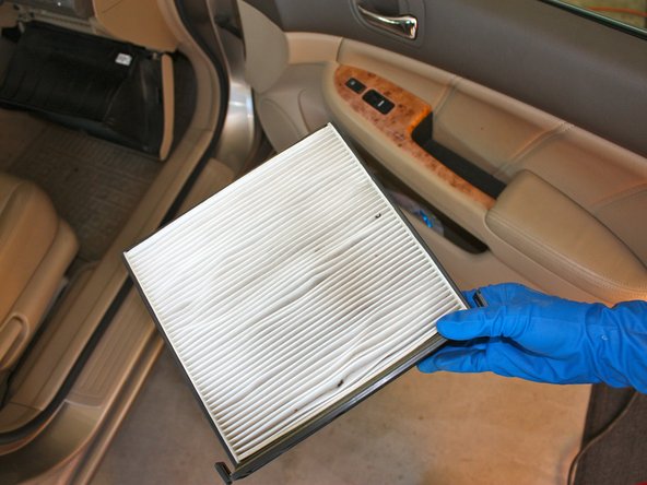 2003-2007 Honda Accord Cabin Air Filter Replacement: step 4, image 3 of 3