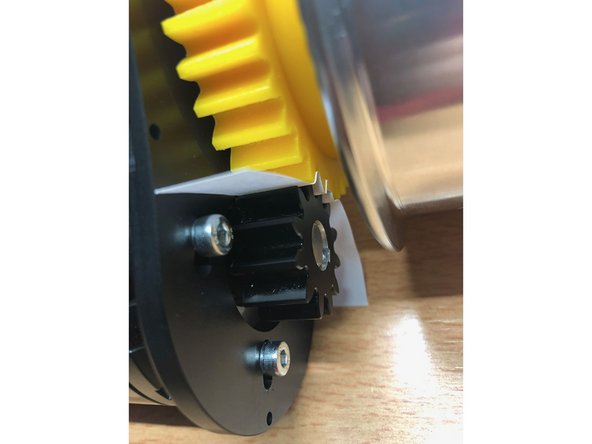 How to assembly FatBoy SS Mini Gear Drive, Prepare gears for meshing: crwdns2935265:010crwdnd2935265:03crwdnd2935265:03crwdne2935265:0