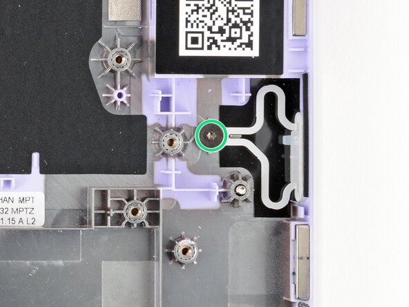 Framework Laptop 12 Fastener Guide, Power Button screw: 7 단계, 이미지 2개 중 1개