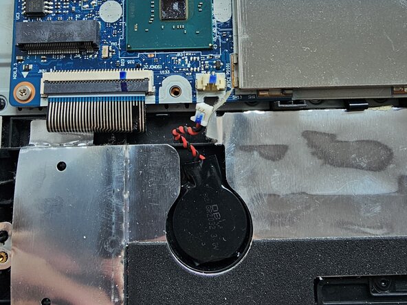 Lenovo Legion Y530-15ICH Upper Case with Keyboard Replacement, Remove the RTC battery: crwdns2935265:012crwdnd2935265:02crwdnd2935265:03crwdne2935265:0