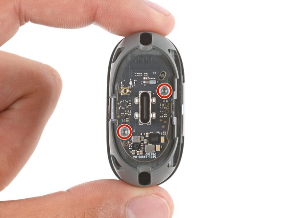 Google Pixel Buds 2a USB‑C Board Replacement, Remove the USB‑C board screws: crwdns2935265:07crwdnd2935265:01crwdnd2935265:03crwdne2935265:0